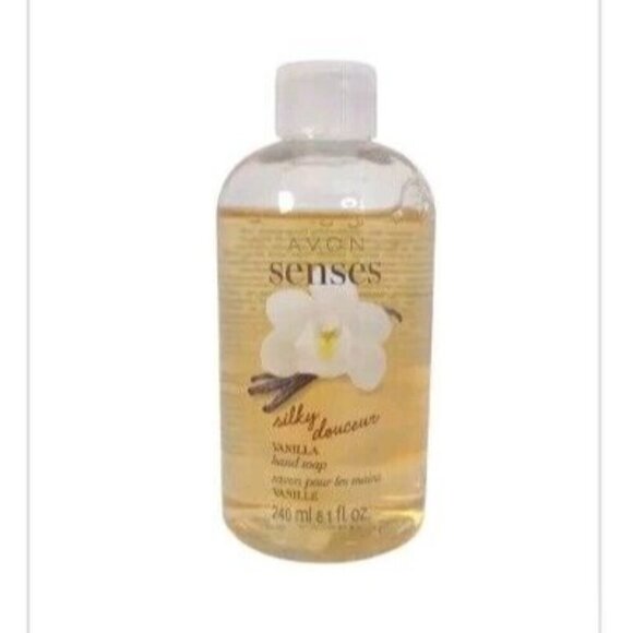Avon Silky Vanilla Hand Soap 8.1 Fl.oz - Picture 1 of 12